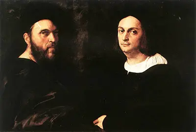 Portrait of Andrea Navagero and Agostino Beazzano Raphael